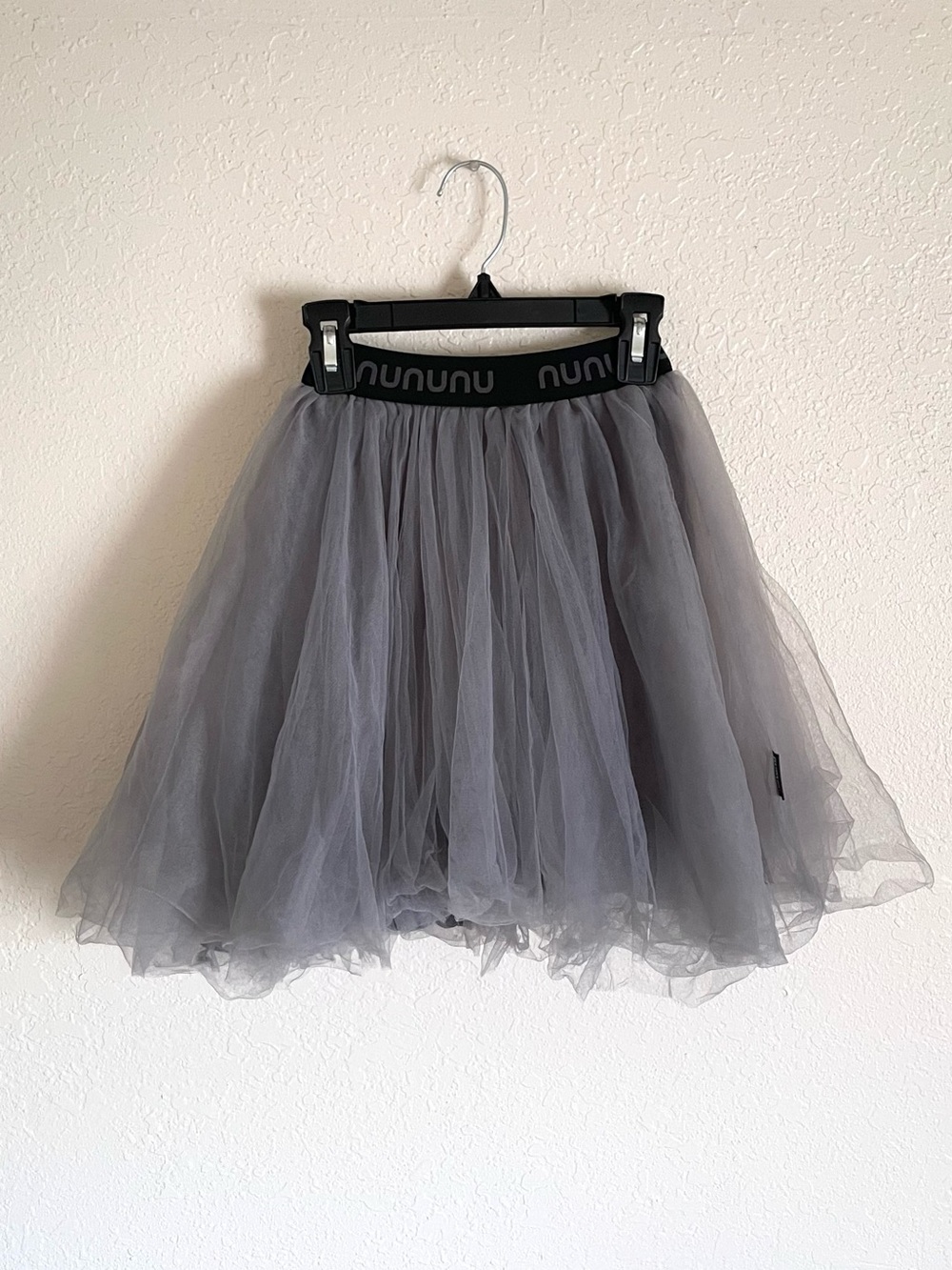 NUNUNU Grey Magic Tulle Skirt